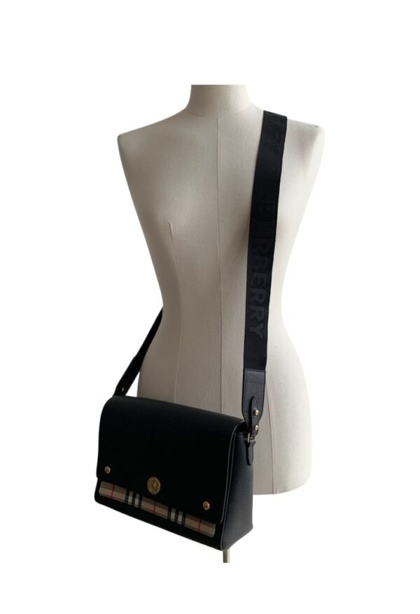 BURBERRY - VINTAGE CHCK NOTE BAG - Image 11